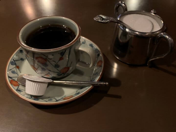 小平市小川駅前にある珈琲街夢のマスターおすすめ街夢コーヒー