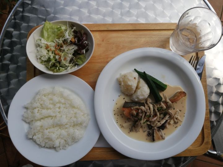 青梅街道駅近くにあるCafé Airの料理