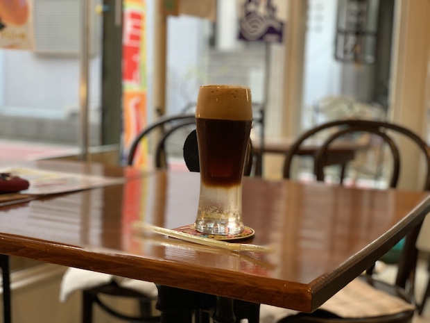 ジミーズパラダイスのコーヒーレモンソーダ