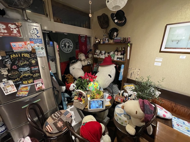 ジミーズパラダイスのスヌーピーたち