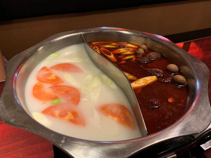 新小平駅にある中華料理店満腹楼の美味しい火鍋